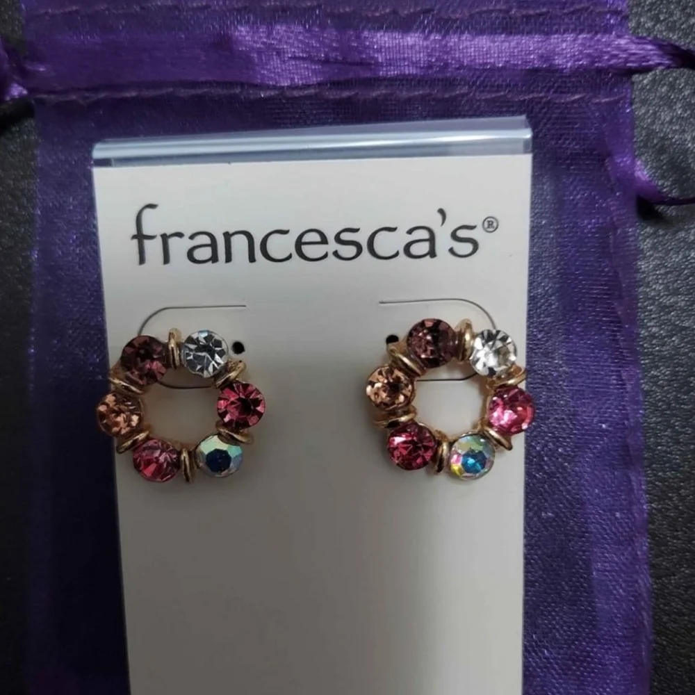 Beautiful new pink fashion jewelry set - Picture 3 of 5